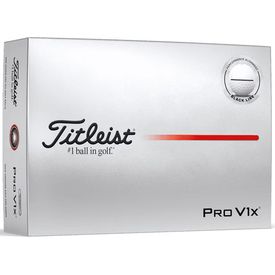 Pro V1x Performance Alignment Golf Balls - Black Ink - 2025 Model